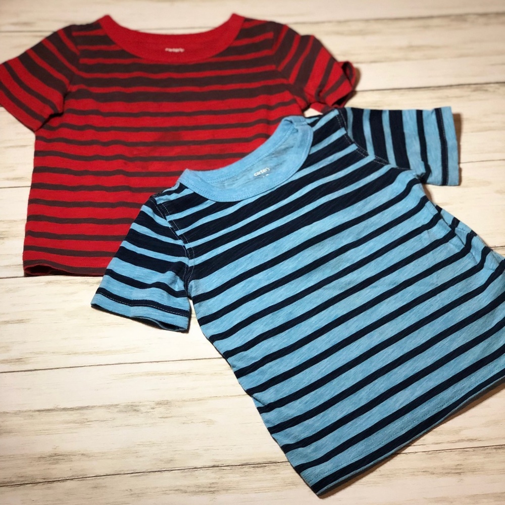 Carter’s Striped Shirts - 18 Months